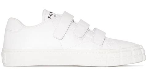 prada wheel velcro sneakers|prada wheel low top sneakers.